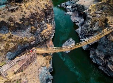 Qeswachaka el último puente Inca