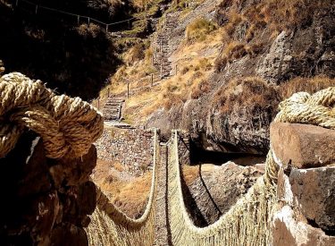 Qeswachaka el último puente Inca