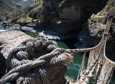 Qeswachaka el último puente Inca